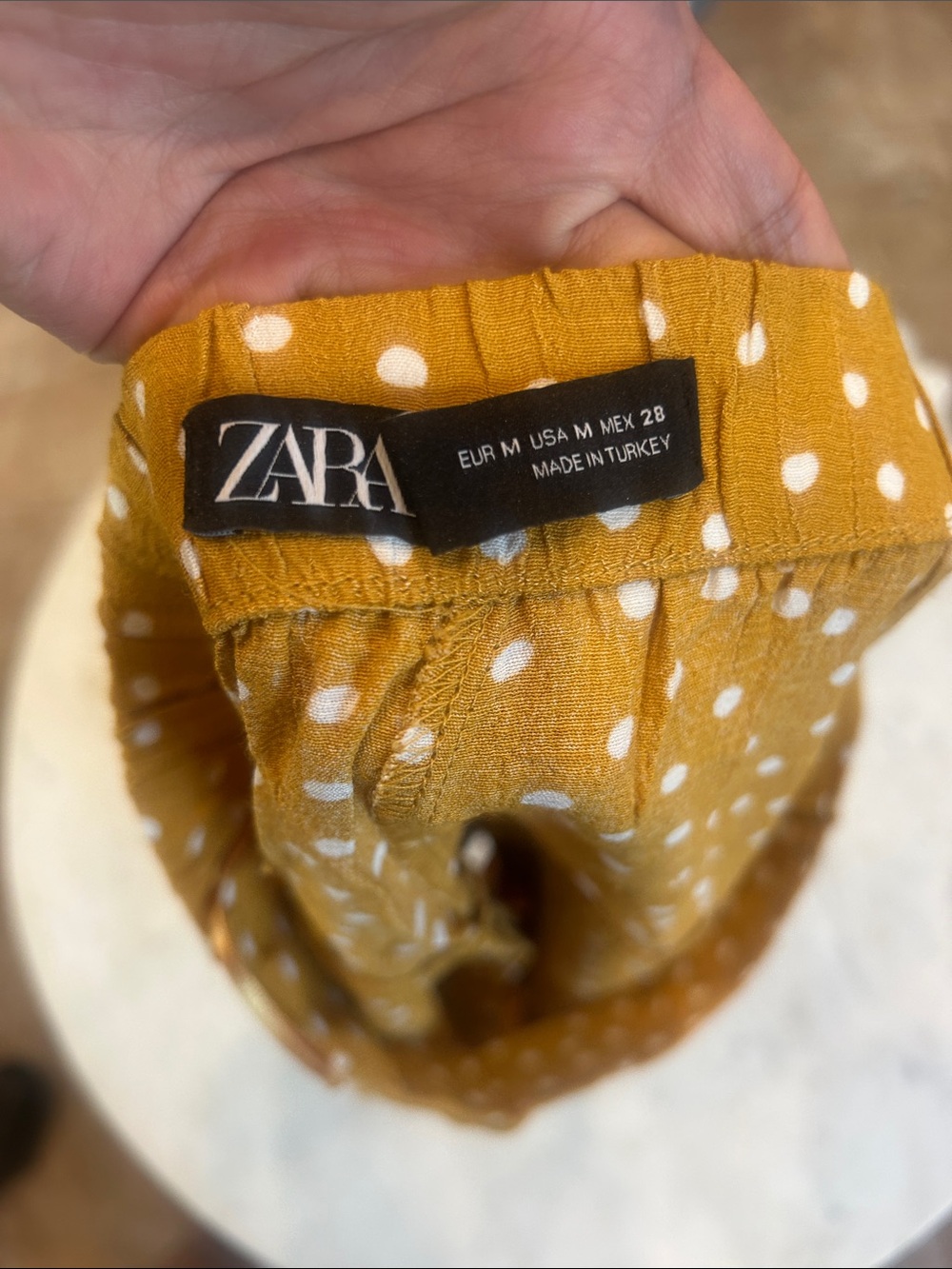 Zara Polka Dot Skort - Picture 3 of 3